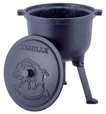 KOCIOŁEK MYŚLIWSKI ŻELIWNY M 15L KM4808M