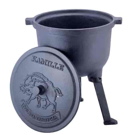 KOCIOŁEK MYŚLIWSKI ŻELIWNY 10L KM4802V