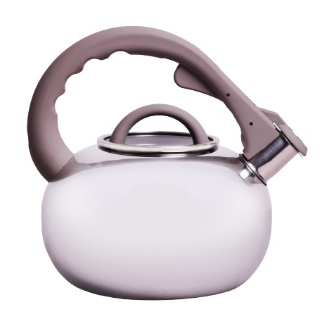 CZAJNIK METALOWY Z GWIZDKIEM 2,8L KM0687A SZARY