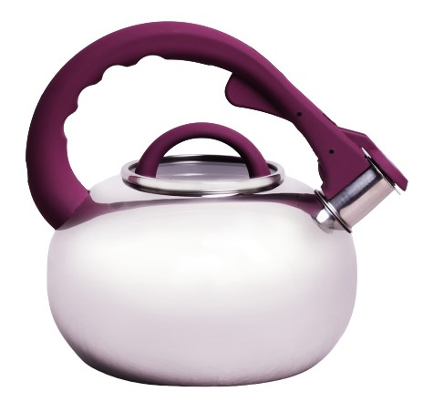 CZAJNIK METALOWY Z GWIZDKIEM 2,8L KM0687A FIOLET