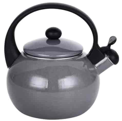 CZAJNIK EMALIA Z GWIZDKIEM 2,2L KM1038D