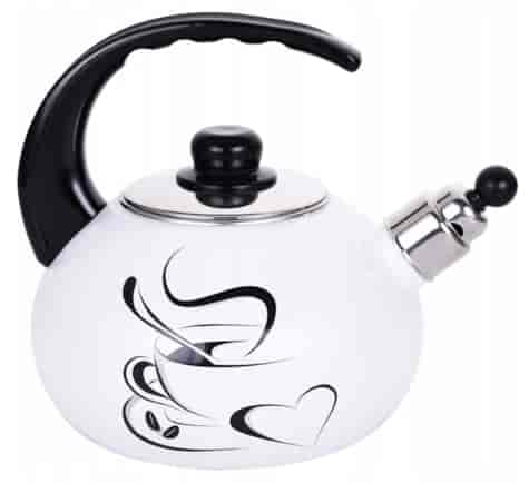 CZAJNIK EMALIA Z GWIZDKIEM 2,5L KM1036