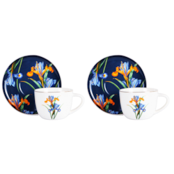 SANDRA KOMPLET FILIŻANEK 2+2 250ml