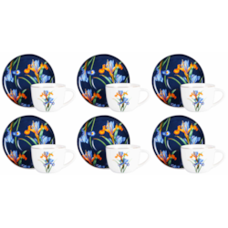 SANDRA KOMPLET FILIŻANEK 6+6 250ml