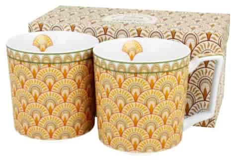 GEOMETRIC SOLIS KUBEK KOMPLET 2EL W PUDEŁKU 400ml