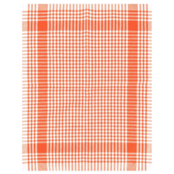 DURUL ŚCIERECZKA KUCHENNA 45x65cm KRATA POMARAŃCZ
