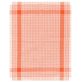 DURUL ŚCIERECZKA KUCHENNA 45x65cm KRATA POMARAŃCZ