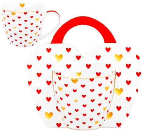 SERDUSZKA KUBEK 460ml + OPAKOWANIE Z RĄCZKĄ