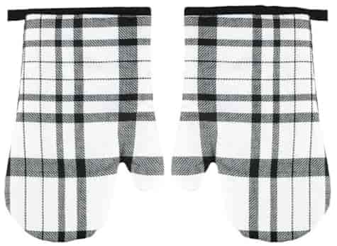 RĘKAWICE KUCHENNE MAGNES KPL 2szt CHECKS F23S702