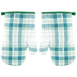 RĘKAWICE KUCHENNE MAGNES KPL 2szt CHECKS F23A183B