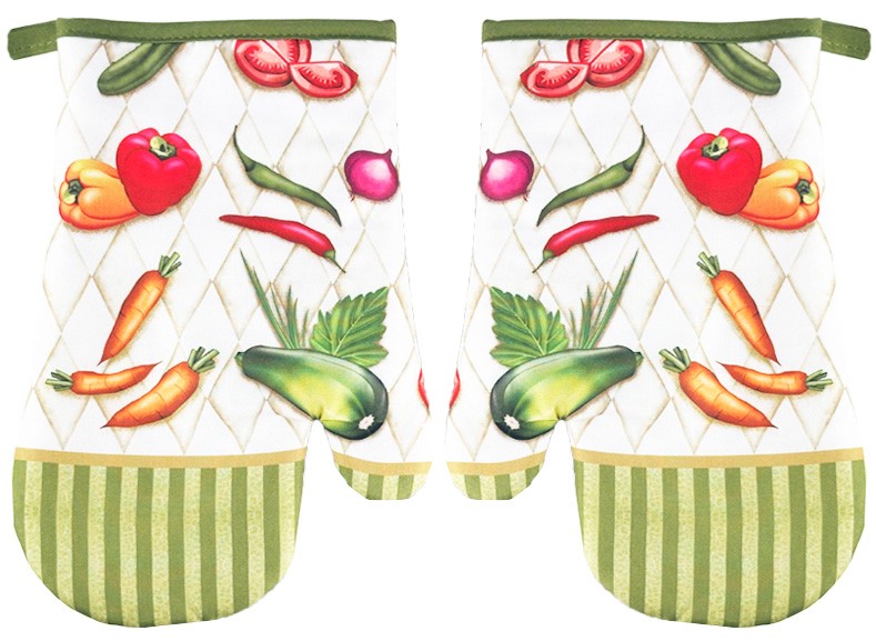 RĘKAWICE KUCHENNE MAGNES KPL 2szt VEGE F9558