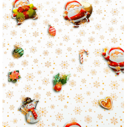 GLITTER HOLIDAY CERATA TKANINA ŚWIĄTECZNA 81543