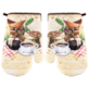RĘKAWICE KUCHENNE MAGNES KPL 2szt COFFEE F23A252