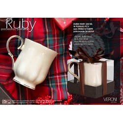 RUBY KUBEK 430ml BOX PCV