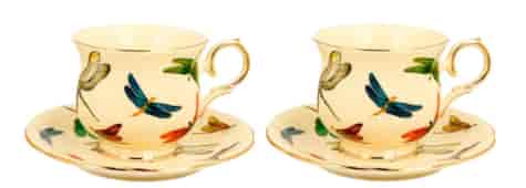 WAŻKI CREAM ESPRESSO KOMPLET FILIŻANEK 2+2 150ml