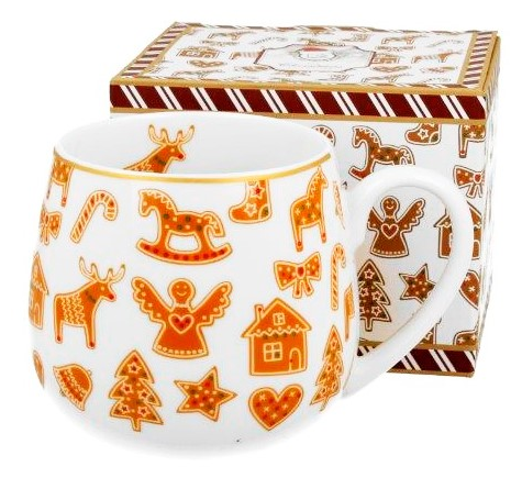 BN GINGERBREAD KUBEK BARYŁKA W PUDEŁKU 430ml