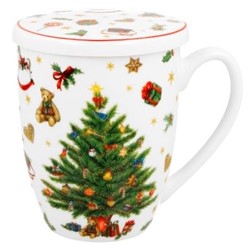 BN CHRISTMAS TREE KUBEK ZAPARZACZ 350ml