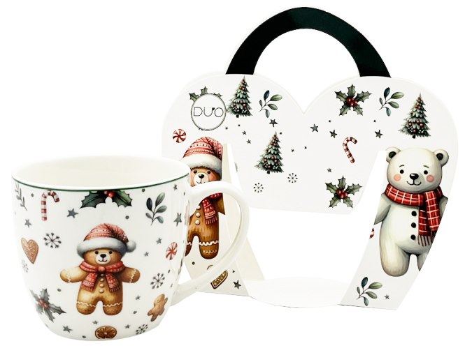 BN CHRISTMAS CUTIES KUBEK 460ml + OPAK Z RĄCZKĄ
