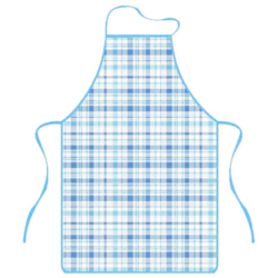 CHECKS FARTUCH KUCHENNY 50x76cm NIEBIESKI F23A1852