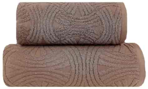 EMMA 3 RĘCZNIK 70x140 BRĄZOWY 500