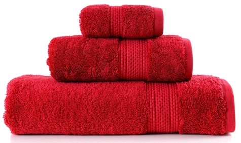 EGYPTIAN COTTON RĘCZNIK 50x90 CZERWONY 600