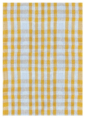 DURUL ŚCIERECZKA KUCHENNA 45x65cm KRATA ŻÓŁTA
