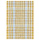 DURUL ŚCIERECZKA KUCHENNA 45x65cm KRATA ŻÓŁTA GR