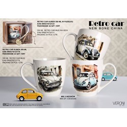 RETRO CAR KUBEK 550ml