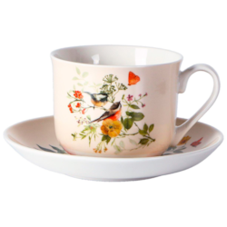 CELESTE FILIŻANKA ZE SPODKIEM 1+1 400ml BOX PCV