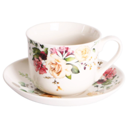 BALI FILIŻANKA ZE SPODKIEM 1+1 400ml BOX PCV