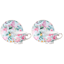 TIFFANY KOMPLET FILIŻANEK 2+2 220ml