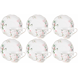 CARLOS KOMPLET FILIŻANEK 6+6 270ml