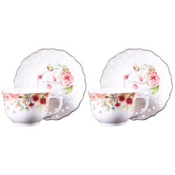 GABRIELE KOMPLET FILIŻANEK 2+2 220ml