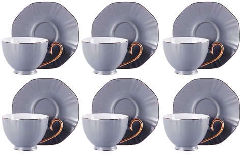 OREGON KOMPLET FILIŻANEK 6+6 260ml