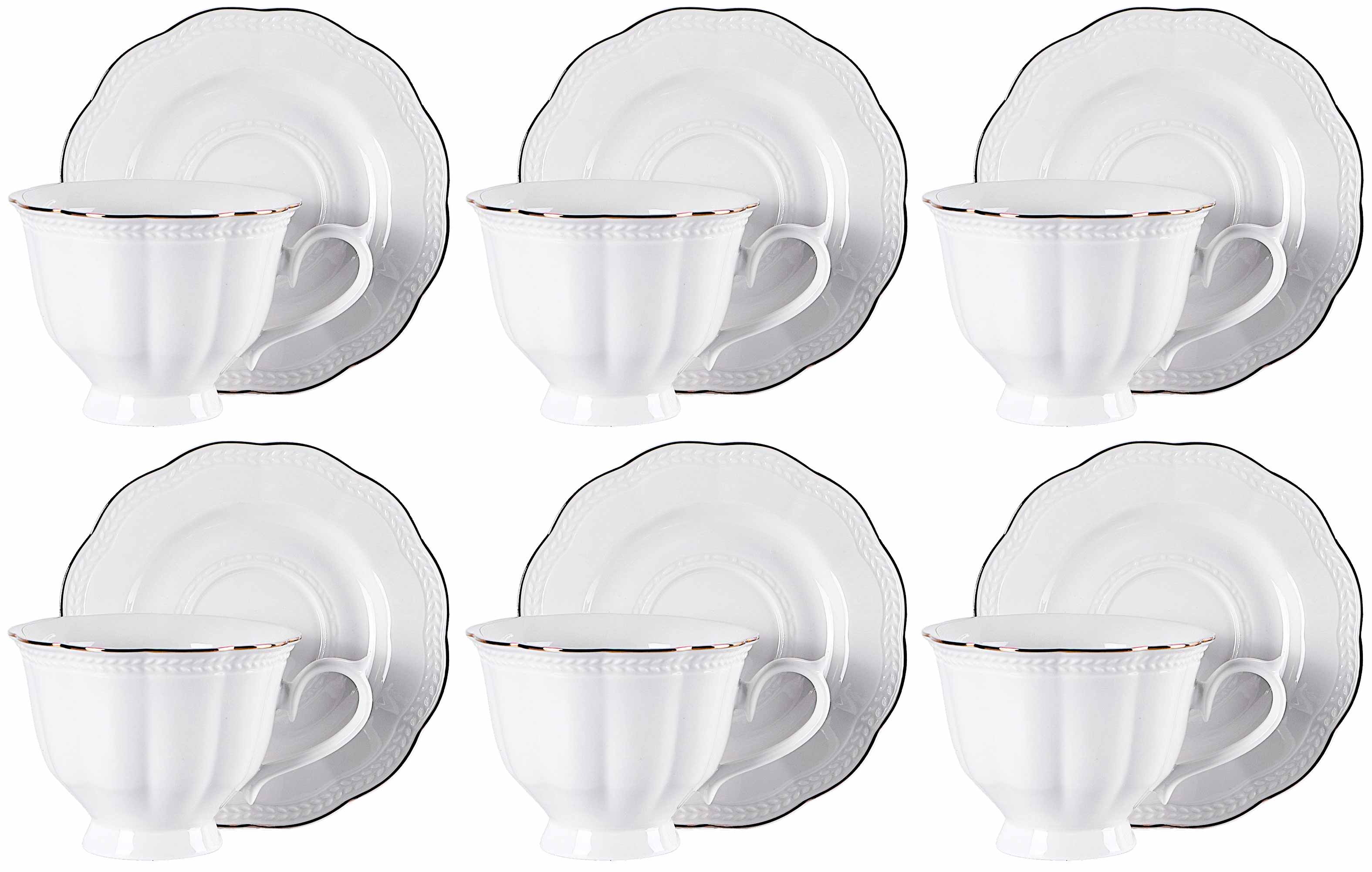 ANET KOMPLET FILIŻANEK 6+6 250ml