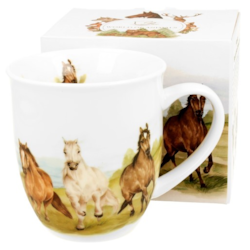 KONIE W GALOPIE KUBEK W PUDEŁKU 400ml