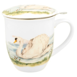 ŁABĘDŹ KUBEK ZAPARZACZ W PUDEŁKU 400ml