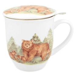 NIEDŹWIEDZIE KUBEK ZAPARZACZ W PUDEŁKU 400ml