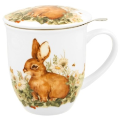 ZAJĄC KUBEK ZAPARZACZ W PUDEŁKU 400ml