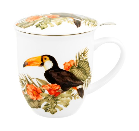 TUKAN KUBEK ZAPARZACZ W PUDEŁKU 400ml