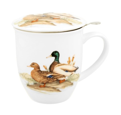 KACZKI KUBEK ZAPARZACZ W PUDEŁKU 400ml