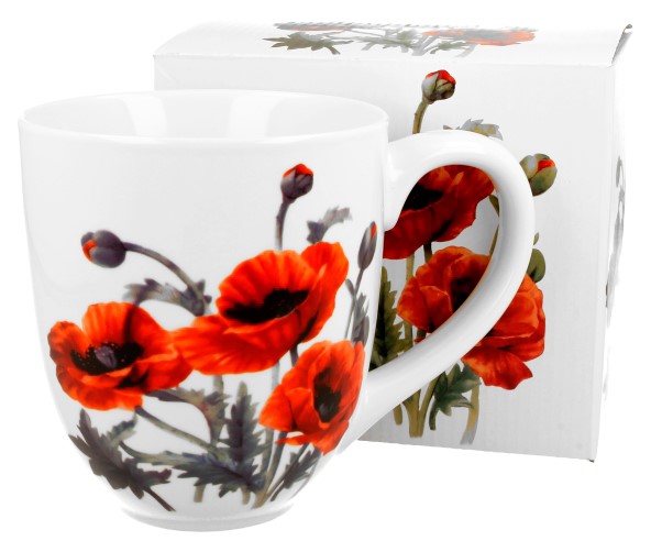 CLASSIC POPPIES KUBEK KUBAS W PUDEŁKU 1000ml