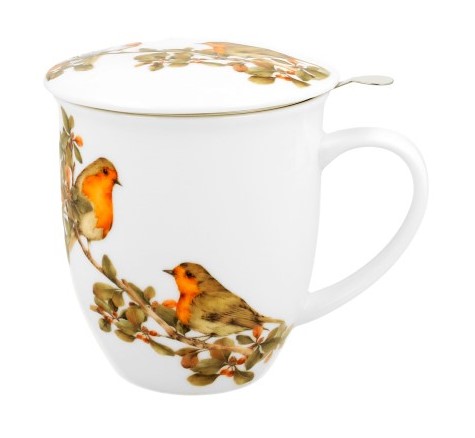 RUDZIKI KUBEK ZAPARZACZ W PUDEŁKU 400ml