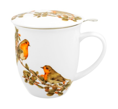 RUDZIKI KUBEK ZAPARZACZ W PUDEŁKU 400ml