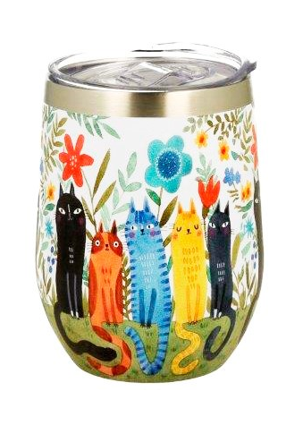 KOCI ŚWIAT OGRODOWE KUBEK TERMICZNY 330ml