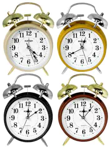 BUDZIK ZEGAR JUS-860 KOLOROWY 12x6x16cm