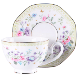 JOANA FILIŻANKA ZE SPODKIEM 1+1 260ml BOX PCV