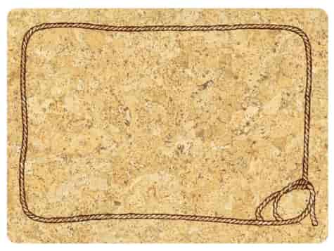 MATA KORKOWA PODKŁADKA NA STÓŁ 28,5x39cm wz.01