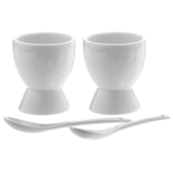 MONO KIELISZEK NA JAJKO + ŁYŻECZ KPL 2SZT 24300803