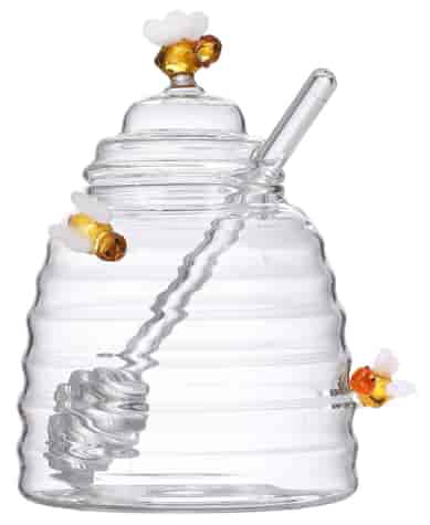 LA BANDE POJEMNIK SZKLANY NA MIÓD 500ml